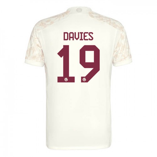 FC Bayern München Davies 19 Champions League Voetbalshirt 3e 2023-24 FC Bayern München Davies 19 Champions League Voetbalshirt 3e 2023-24